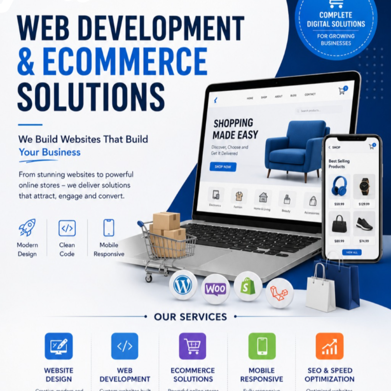 Website Development & E-Commerce Solutions